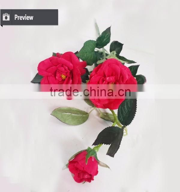 Artificial camellia flowers for home and floral decoration