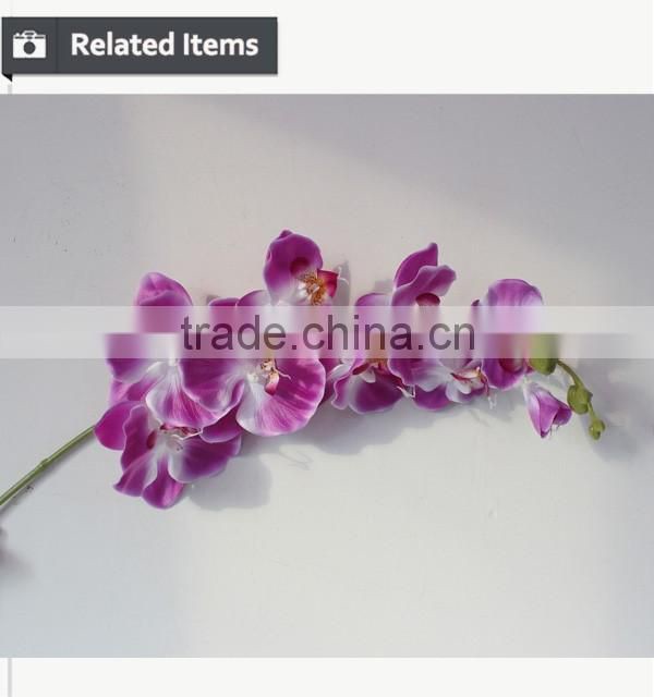 Wedding decoration flower stand factory direct artificial fabric dendrobium flower