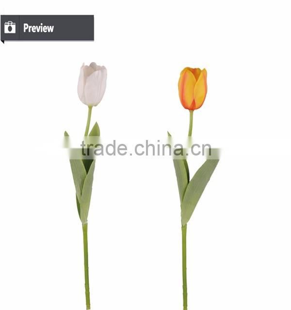 Artificial tulip for floral arrangement and home decoration