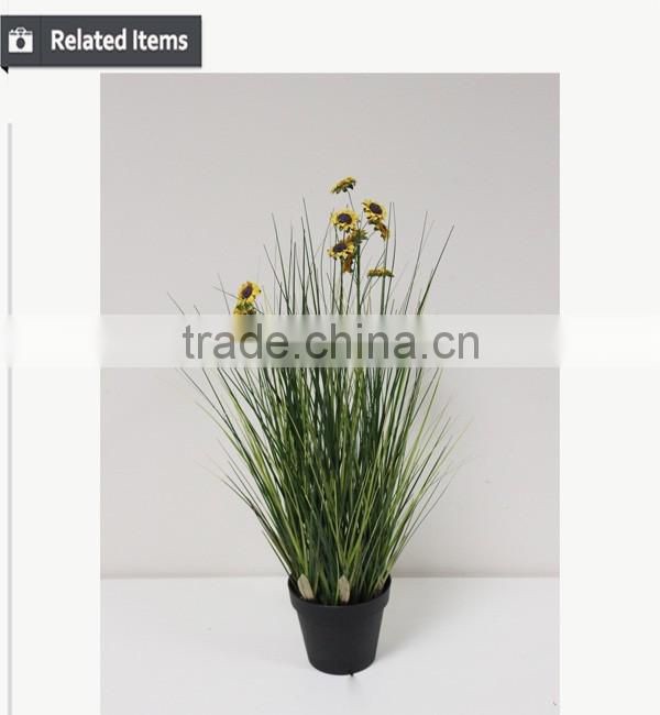 High quality fabric artificial rose of 7 head