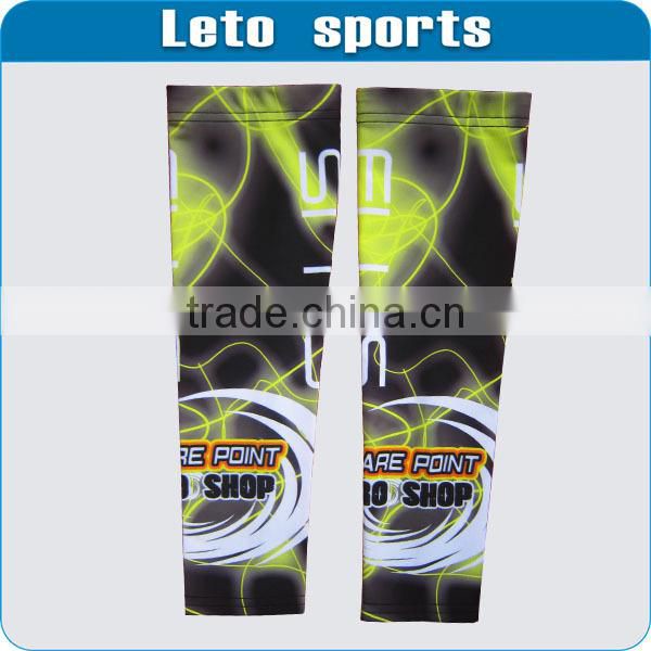 custom spandex cycling arm warmer bicycle arm sleeves