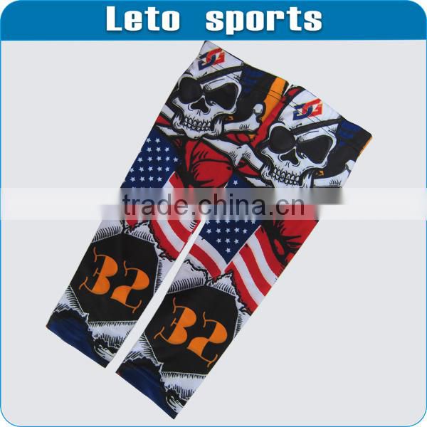 custom spandex cycling arm warmer bicycle arm sleeves