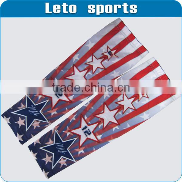 custom spandex cycling arm warmer bicycle arm sleeves