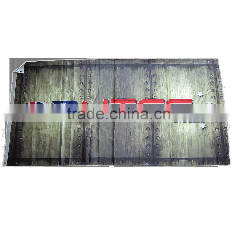 made to order sublimated hanging banners print with any colors