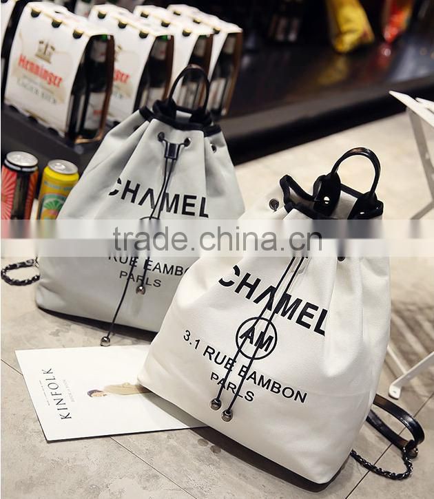 new design china supplier women's bag single shoulder canvas bag