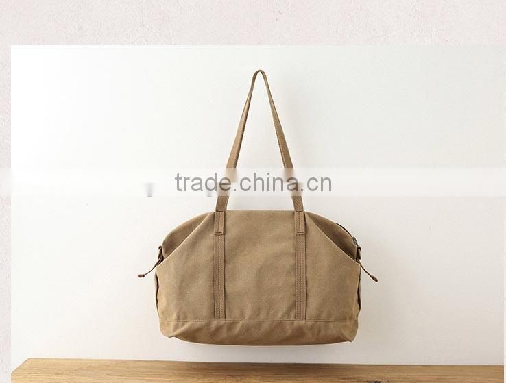 new design china supplier women's bag single shoulder canvas bag