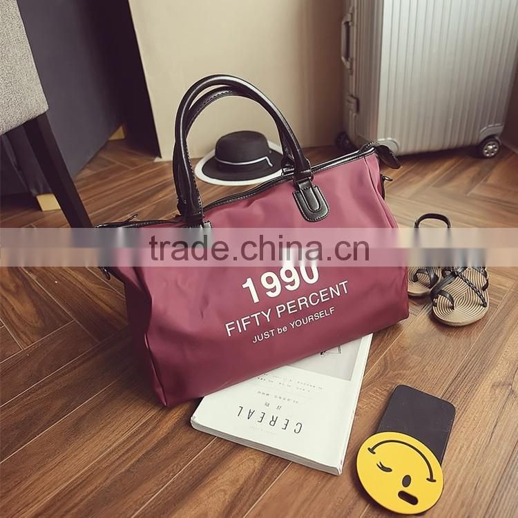 new design china supplier women's bag single shoulder canvas bag