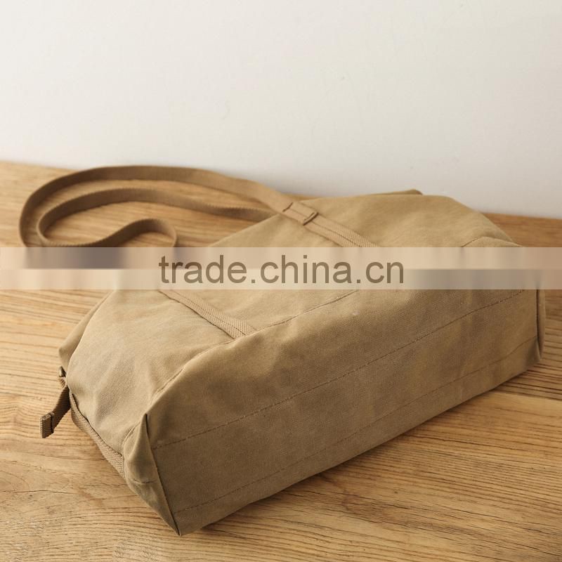 new design china supplier women's bag single shoulder canvas bag