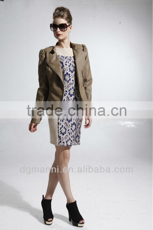 Pu Good Design Motorcycle Jacket