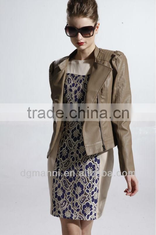 Pu Good Design Motorcycle Jacket