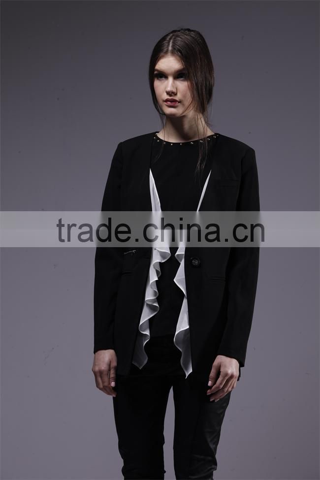 new collection alibaba express ladies elegant coat winter made in china