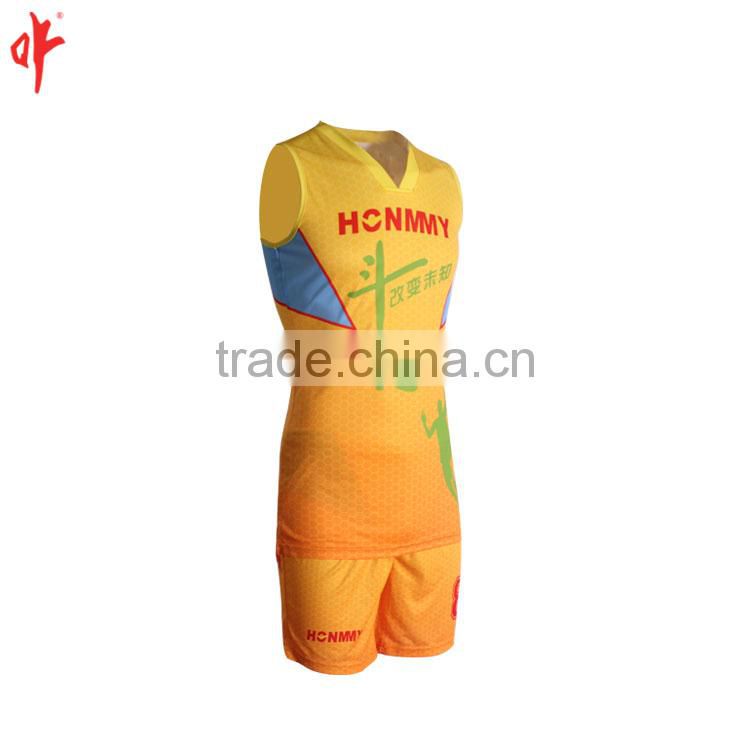 China Manufacturer Sublimation Basketball uniforms jerseys,Men's relax polyester textile Singlets