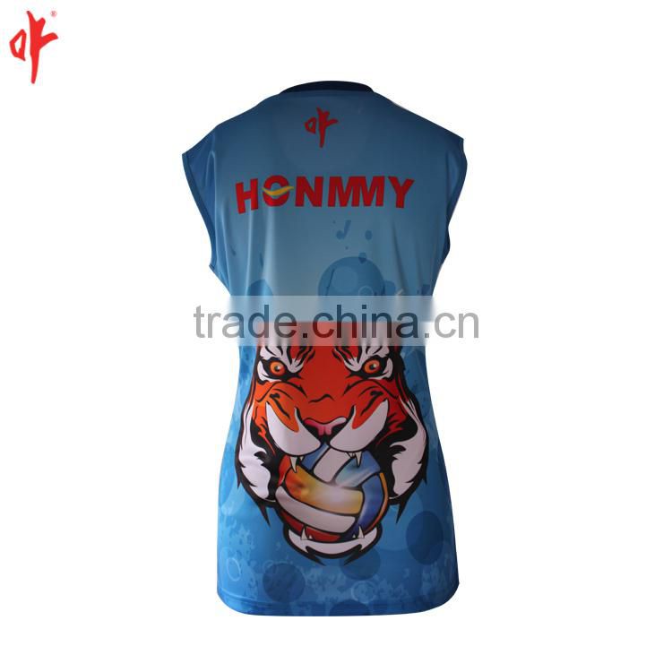 Sublimation Blue Basketball uniforms jerseys Design, customized sublimation summer playing relax Elastic waistband shorts