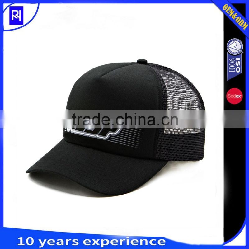 new design blank 5 panels wholesale snapback trucker cap with printed