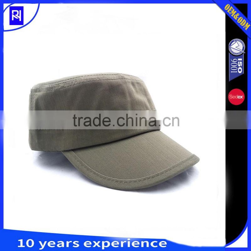 Manufacturer supply hot sale Good Quality custom embroidery logo military hat caps for sale