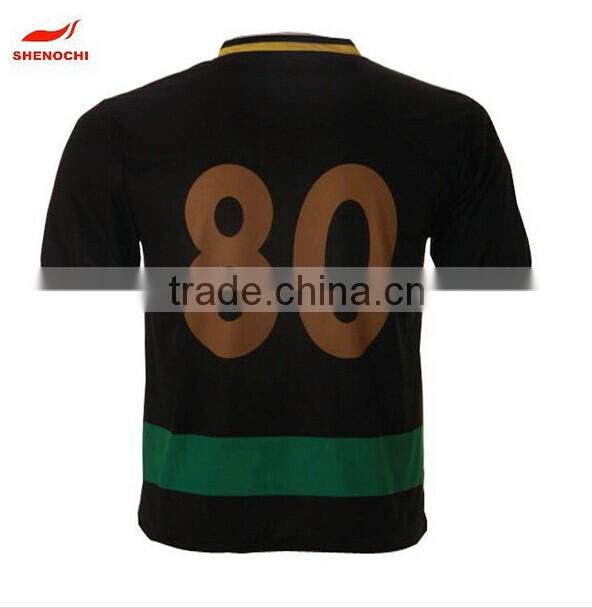 Compressional Custom Sublimated Printed Rugby Jerseys latest design custom american football jersey black rugby fooball jerseys