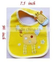 embroidery design and colorfull baby bibs