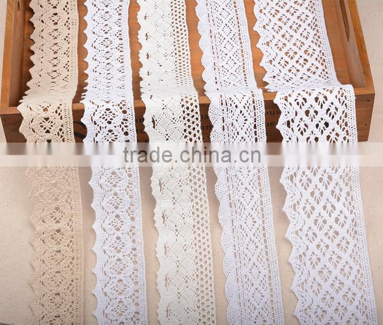 Custom latest style manufactory price embroidery lace