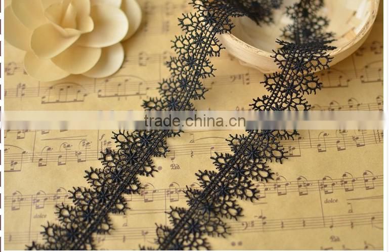 professional custom made various latest style embroidery lace