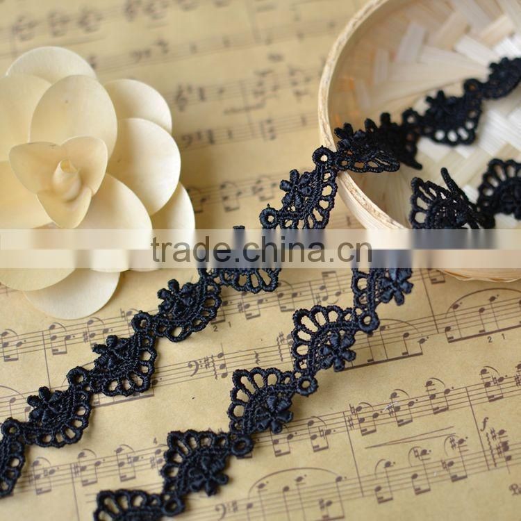 professional custom made various latest style embroidery lace