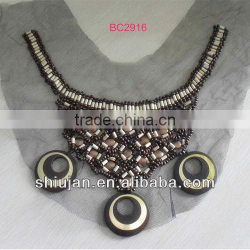 beaded neck trimming lace collar/garment accessories collar