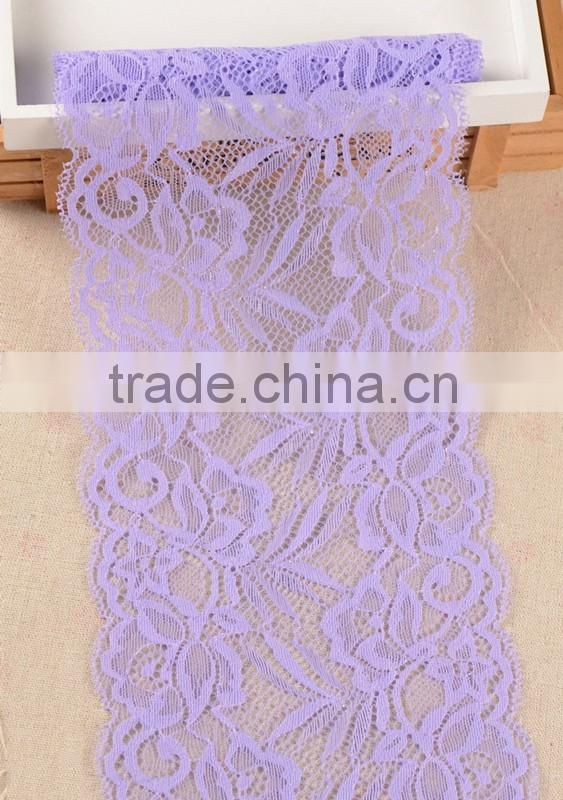 professional custom made various latest style embroidery lace