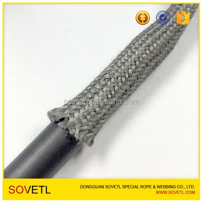 Stainless steel fiber braid tube cable sleeving