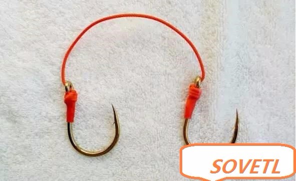 100lb Red UHMWPE Braided Wire Jiging Assist Line Cord