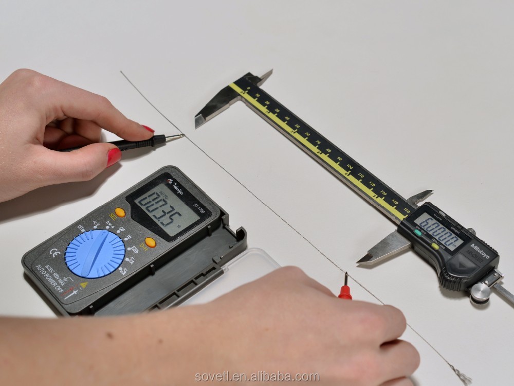 316L Stainless Steel Conductive Thread Bobbin For sewing Lily Pads LEDs To Clothes