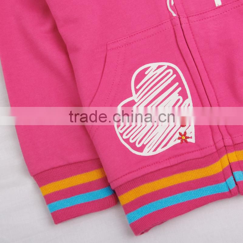 (F3365) fuchsia 2-6Y children's clothing china wholesale cheap nova kids girl baby wear winter coats