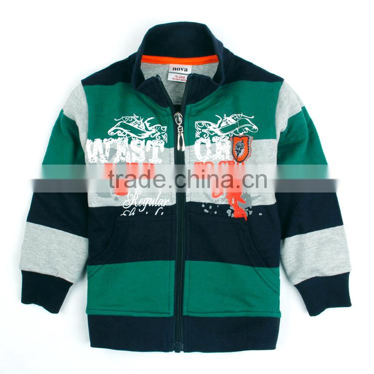 (A4548) 2-6Y Nova kids clothes children winter wear high fashion baby boy clothes boy's winter coat with zipper