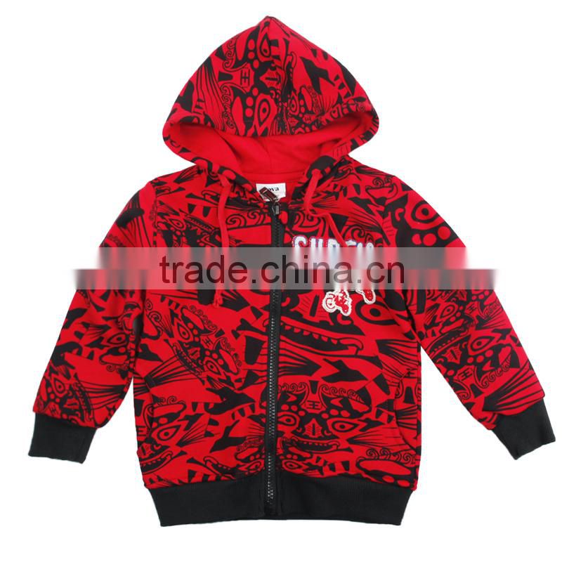 18M-6Y (F3472) nova kids factory producing stock fleece baby girls hoodies winter printed hoodies children clothing winter coats