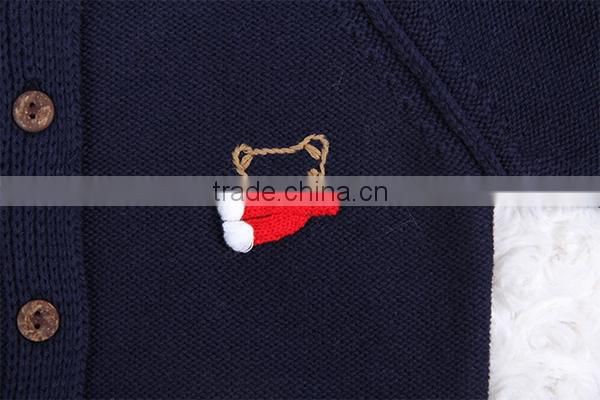 Trim contrast latest new style raglan cardigan sweater