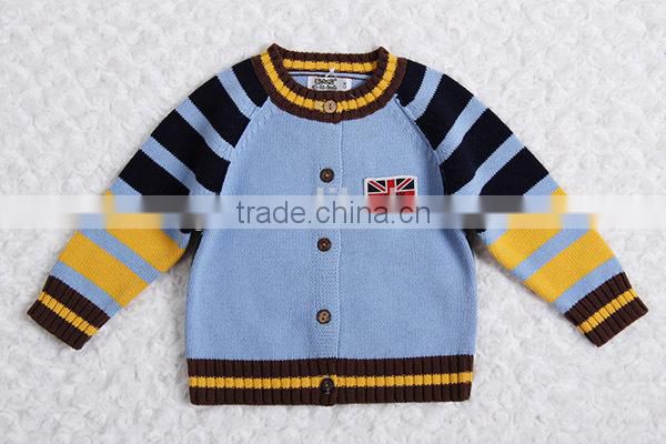 Boys knitted cardigan sweater pattern kids raglan cardigan