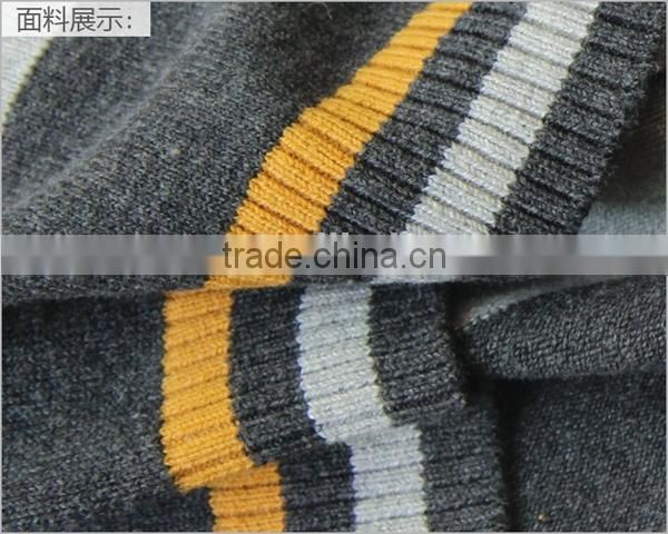 Baby woolen striped sweater cardigan