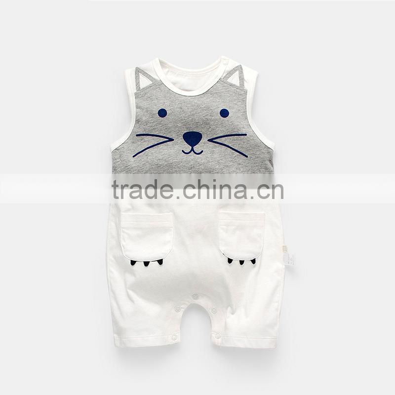 High Quality Cotton Knitted Baby Boy Clothes Baby Jumpsuit Online