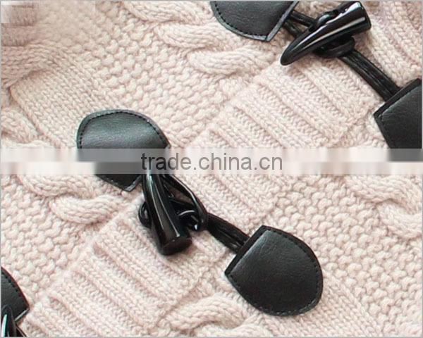 Unisex baby hooded cardigan knitting pattern thick sweater