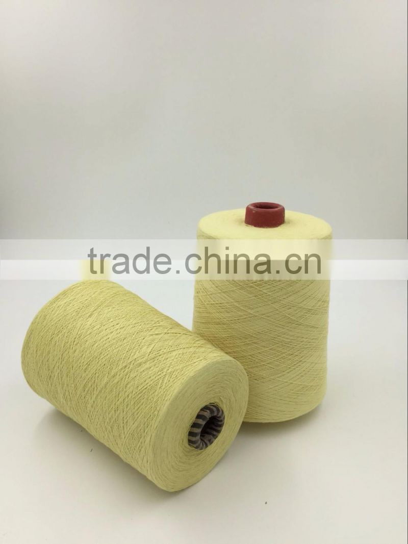 Fire retardant aramid thread high strength aramid thread