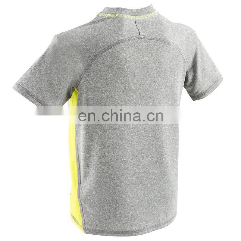 heather colors sports trainning t-shirts 2015 custom new O-neck quick dry summer sports t-shirts