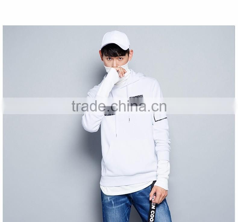 2016 Cotton Thin Style Printed Pullover Hoodies,Latest Long Sleeve Pullover Printed Hoodies for Men