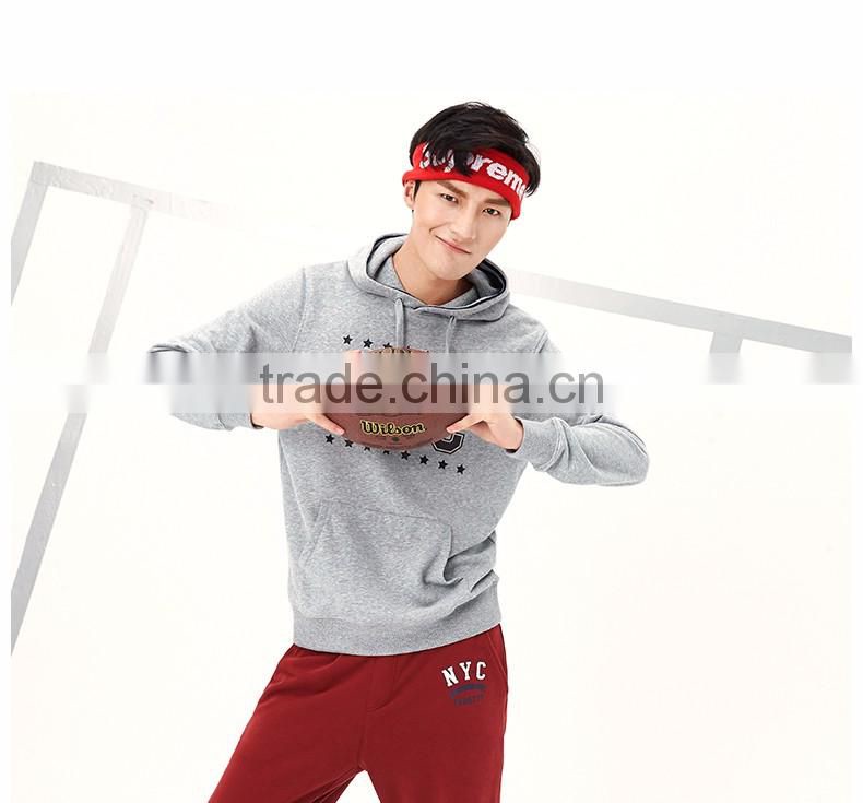 Wholesale Men's Casual Long Sleeve Printed Hoodies,Hot Sale Long Sleeve Pullover Printed Hoodies for Men