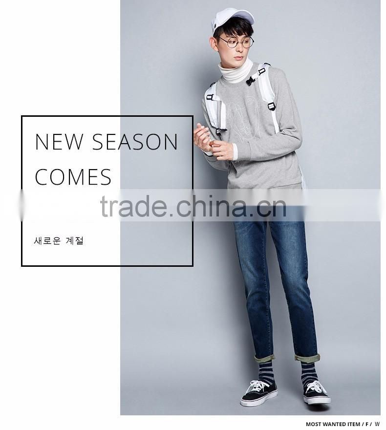 New Autumn Sweatshirts Men's Crewneck French Terry Printed Sweatshirts/Jackets,Hot Sale Long Sleeve Pullover Sweatshirts for Men