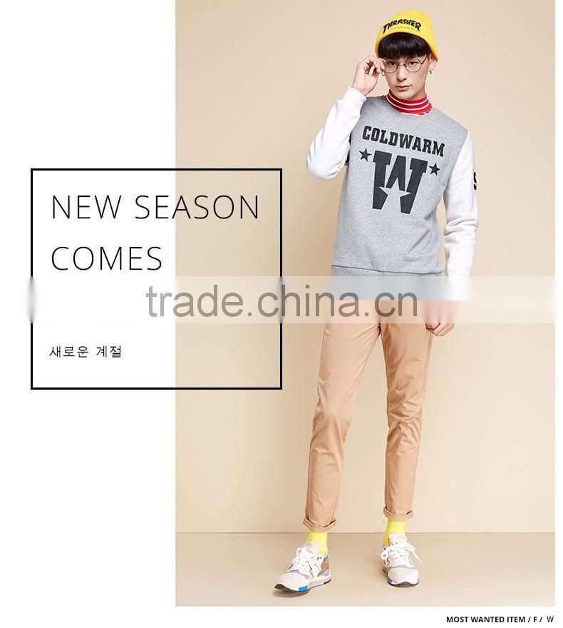 2016 Hot Sale Thick Fleece Pullover Sweatshirt/Jackets,New Long Sleeve Fleece Printed Sweatshirts for Men