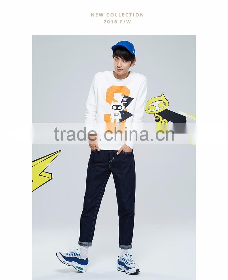 2017 Wholesale Winter Jacket Men's Cotton Fleece Printed Sweatshirts,Hot Sale Fleece Long Sleeve Printed Sweatshirts Jackets