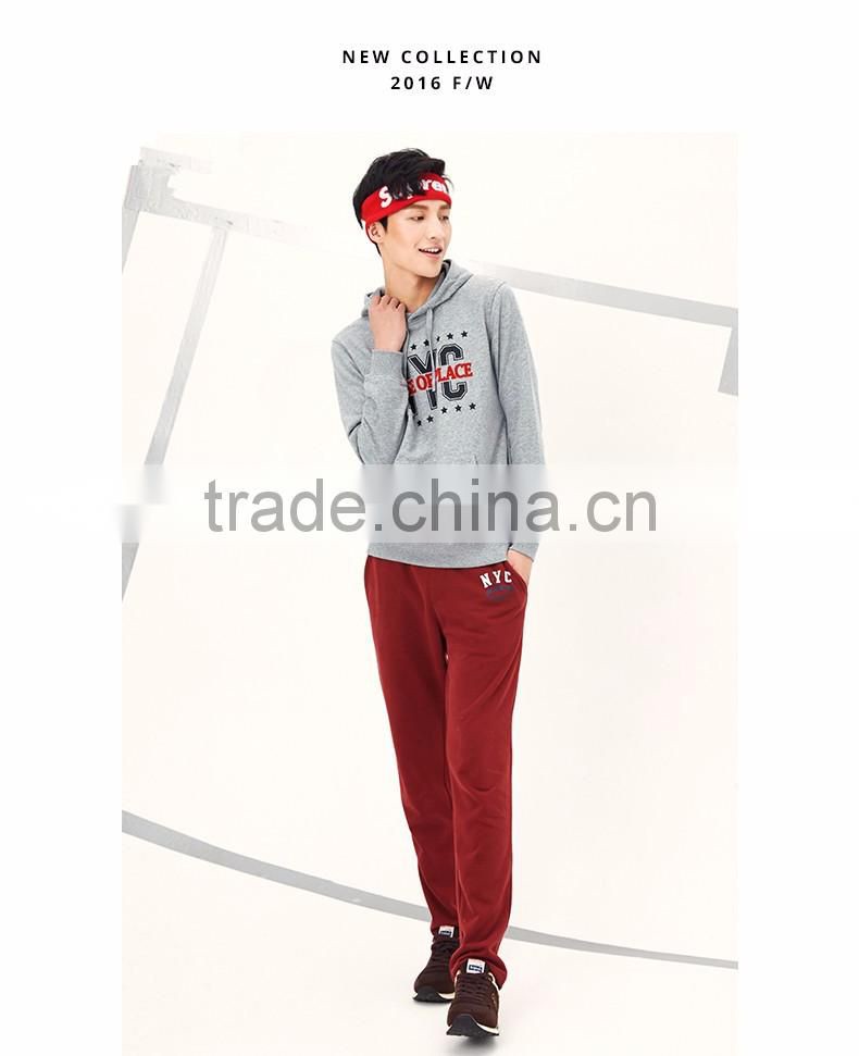 Wholesale Men's Casual Long Sleeve Printed Hoodies,Hot Sale Long Sleeve Pullover Printed Hoodies for Men