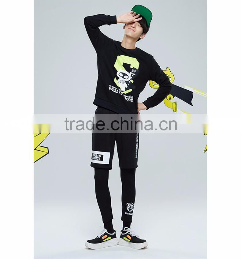 2017 Wholesale Winter Jacket Men's Cotton Fleece Printed Sweatshirts,Hot Sale Fleece Long Sleeve Printed Sweatshirts Jackets