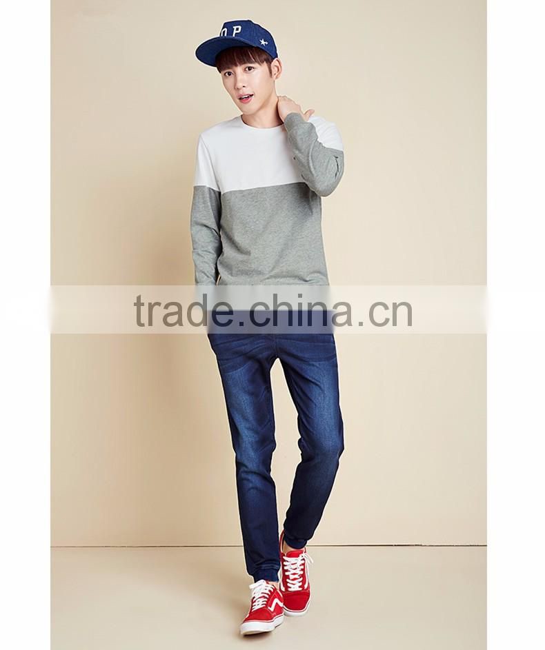 New Arrival Men's Cheap Crewneck Long Sleeve Pullover Sweatshirt Hoodie,Custom Crewneck Fashion Long Sleeve Sweatshirts for Men