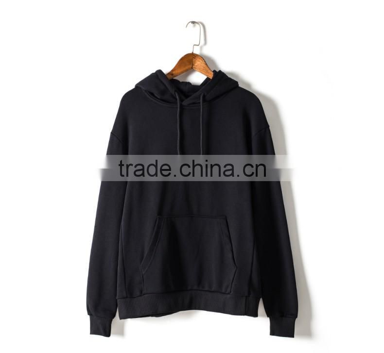 2017 design your own hoodie pullover sweatshirt embroidered black hoodie sweatshirt