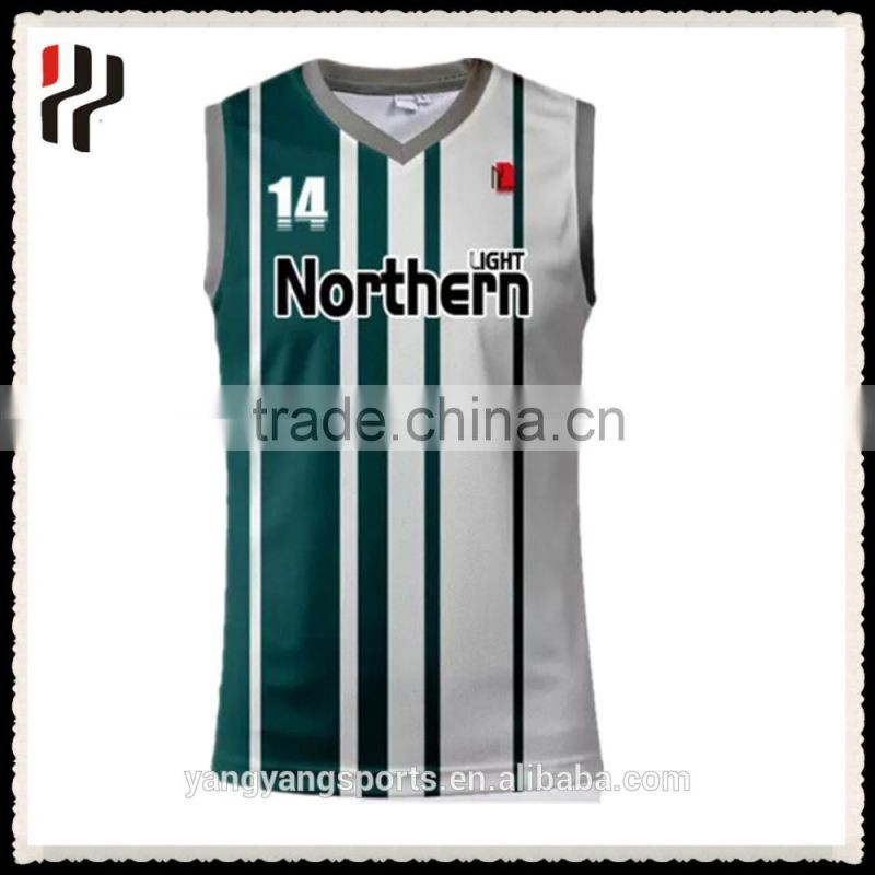 Wholessale custom high quality blank team basketball jerseys