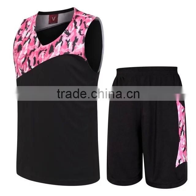 Custom Design 100% Polyester basketball jersey reversible basketball uniform logo design for men